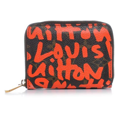 louis vuitton graffiti wallet|louis vuitton zippy coin wallet.